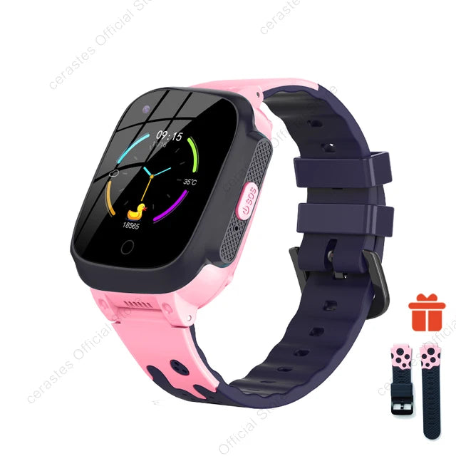 Next-Gen Kids Smart Watch – 4G, GPS, Video Call, Waterproof & Temperature Monitor