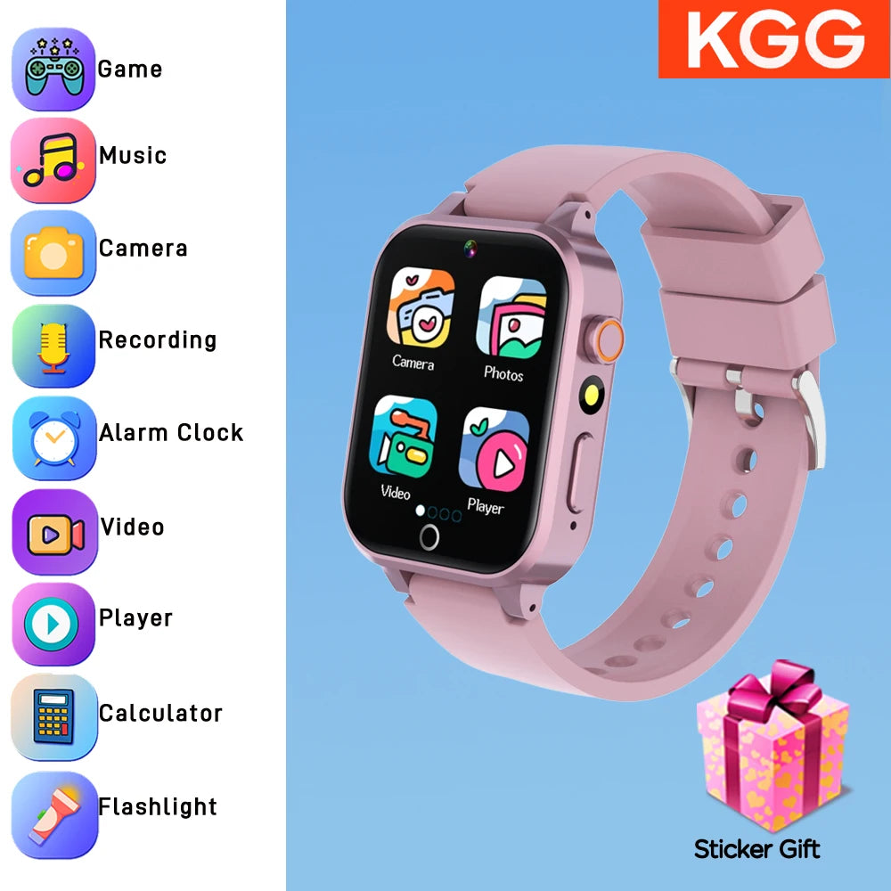 Advanced Kids Smart Watch – Games, Music Player, Video, Habit Tracker & Alarm Clock