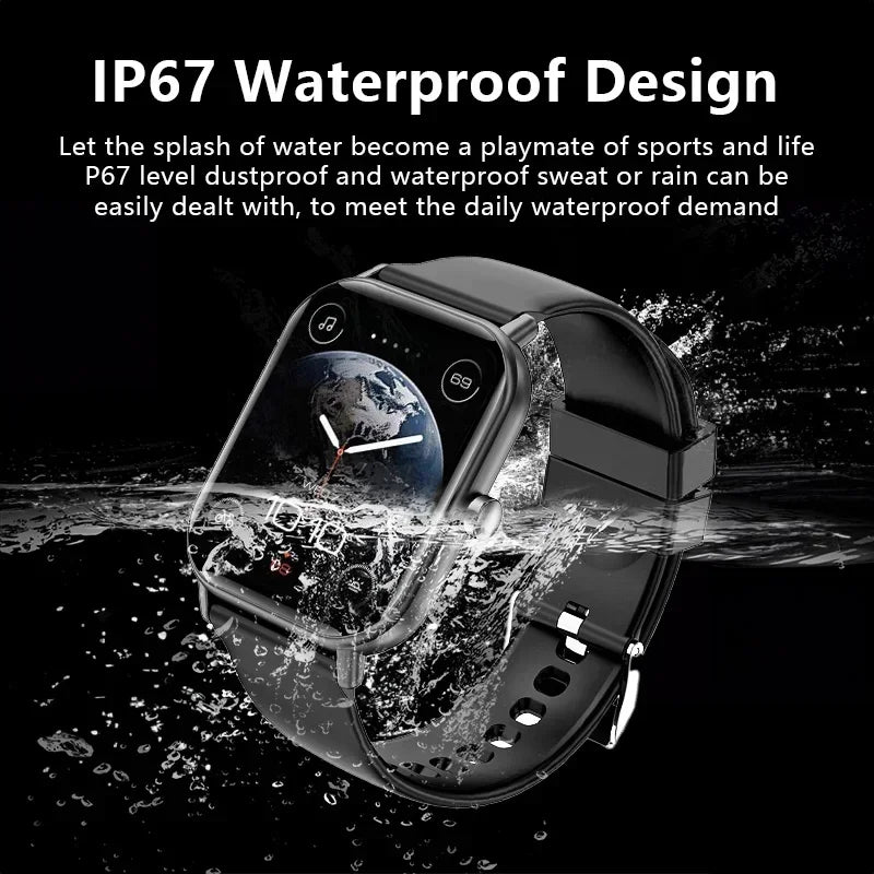 Kids Watch Sport HD Screen Kids Smart Watch With Silicone Strap Waterproof Electronic Wristwatch For Boys Girls Children's Gift