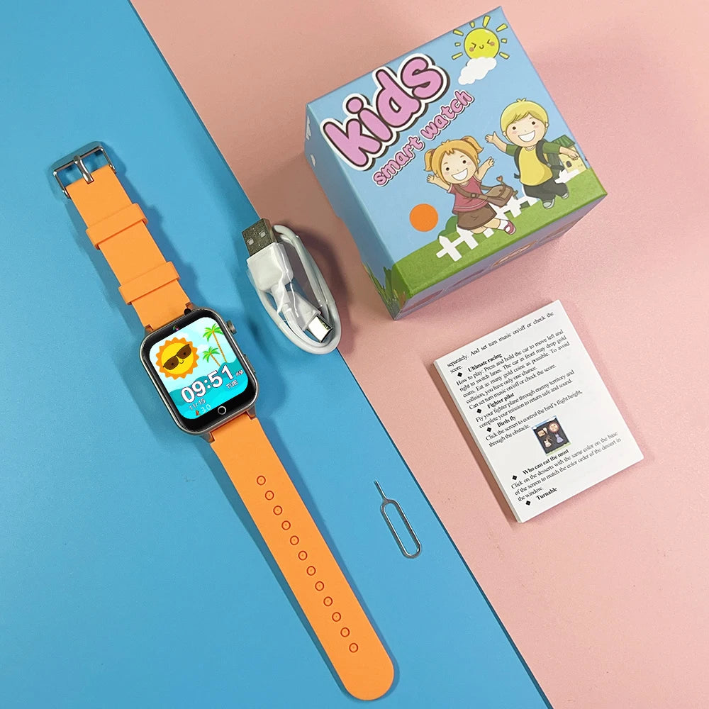 Advanced Kids Smart Watch – Games, Music Player, Video, Habit Tracker & Alarm Clock