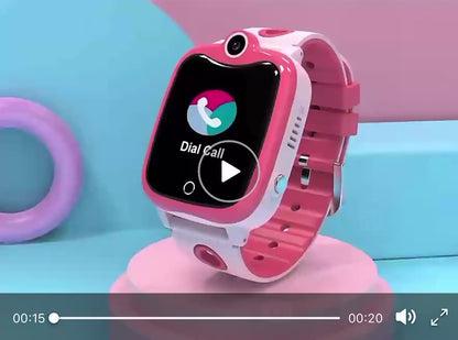 Montre connectée K227 4G pour enfants – GPS, Appel Vidéo, SOS, WiFi, 1000mAh